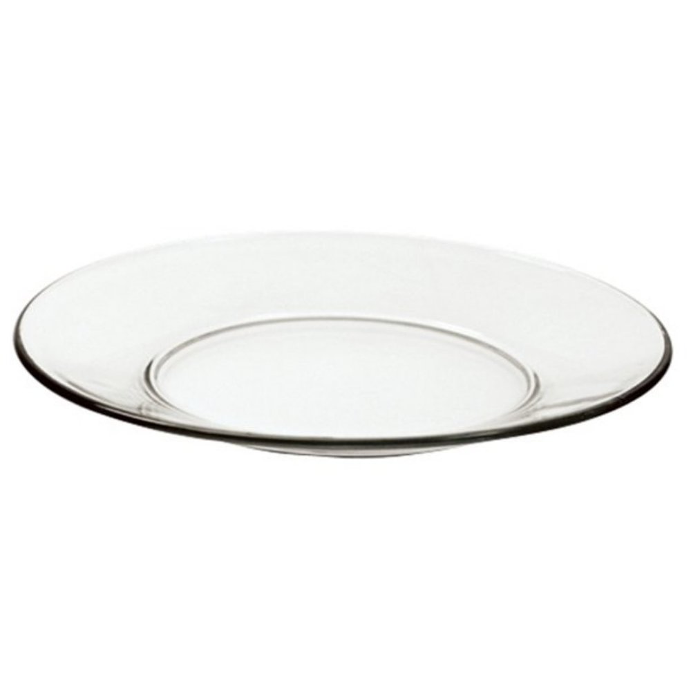 10" Round Clear Heavy Glass Plate by CRISA #07891788489 (NWT) #4